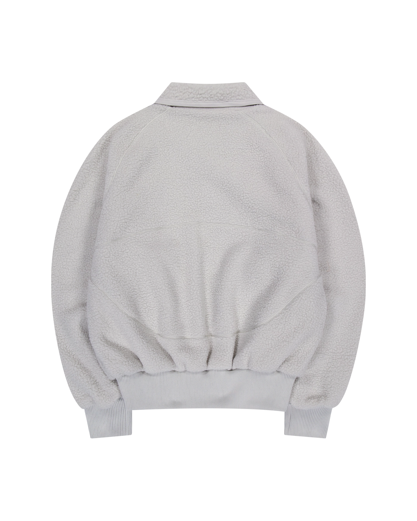 COYSEIO ROUND COLLAR FLEECE JACKET